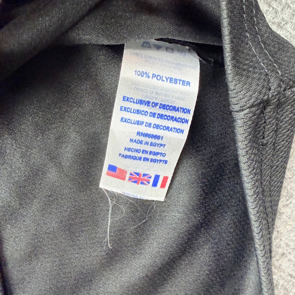 Champion Men's L Double‎ Dry Performance T-Shirt Gray Short Sleeve Mesh Gym Top - Picture 4 of 5